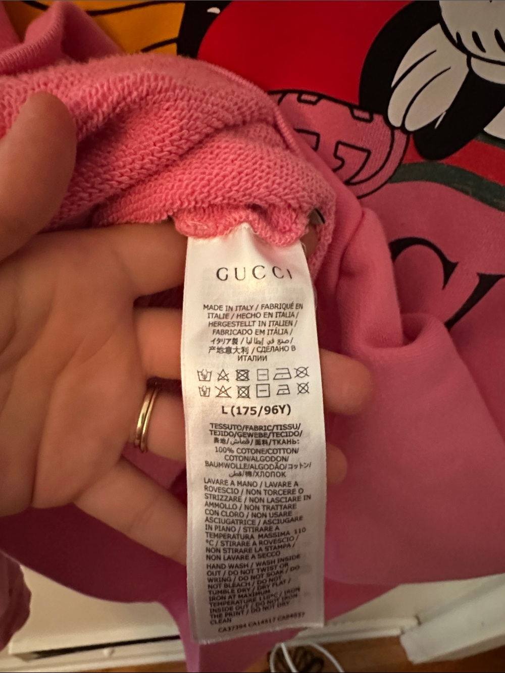 Gucci x Disney collab sweatshirt - Picture 3 of 15